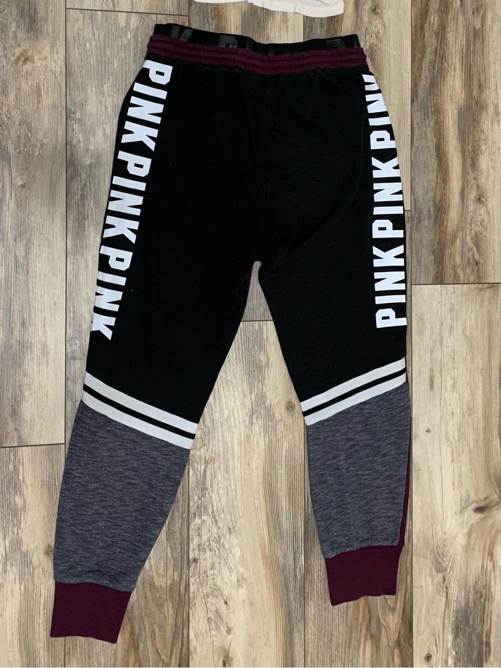 PINK Victorias Secret Logo banded Joggers